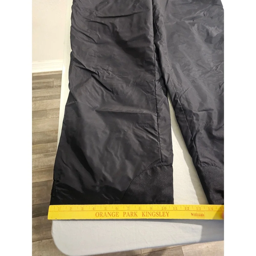 Columbia XL Black Nylon Snow Pants Insulated Winter Sport